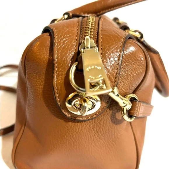 Coach brown crossbody handbag - Picture 8 of 12